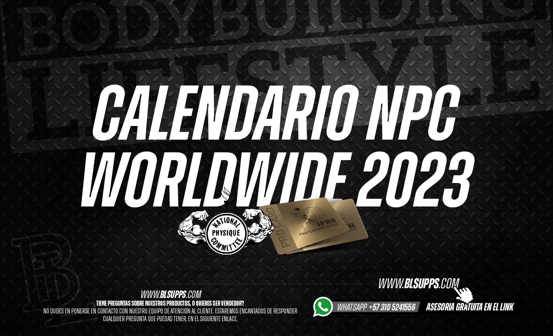 Calendario NPC Worldwide 2023